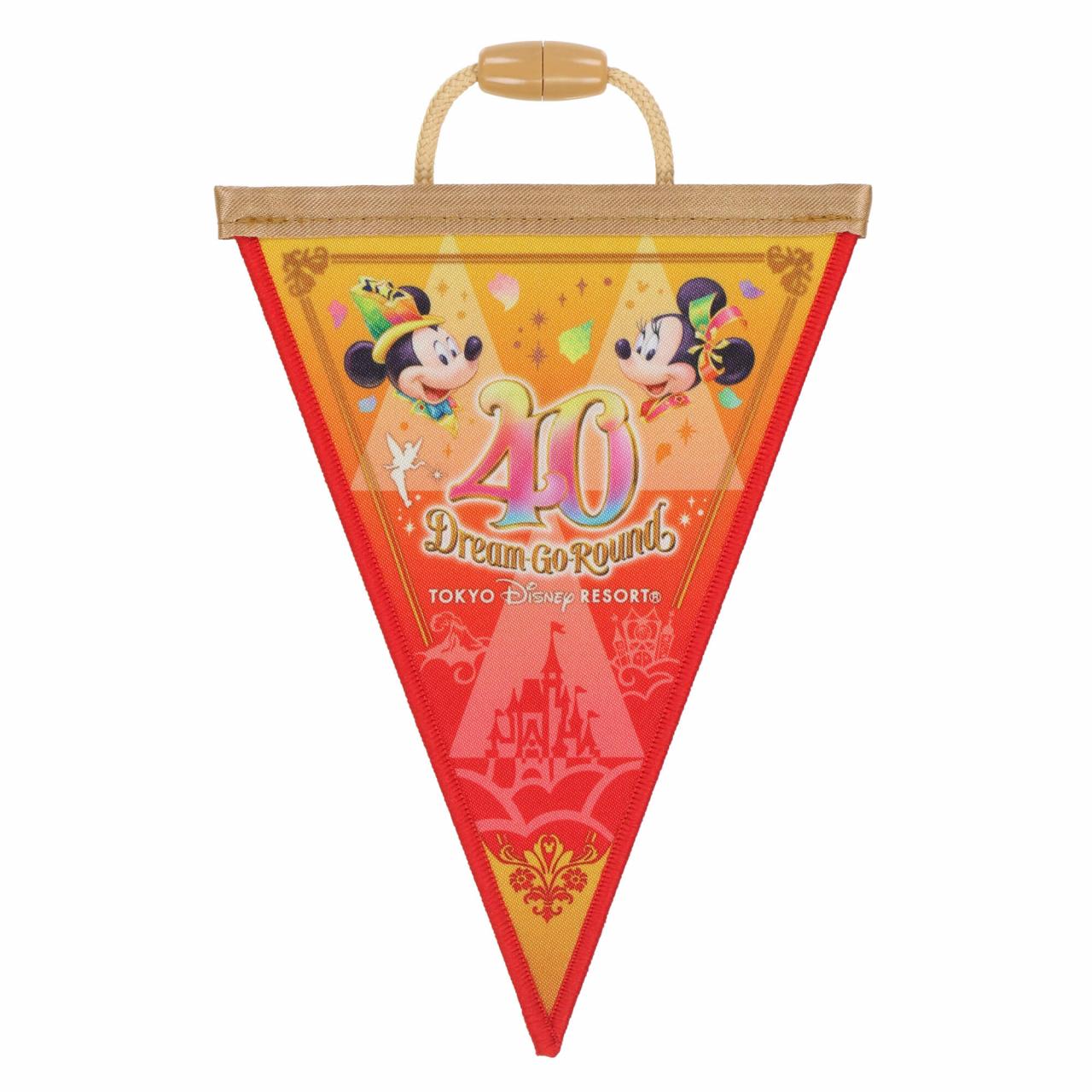 新品未開封 即完売 ディズニー 40周年 ガーランド トートバッグ 小 ミッキー 新品未開封 即完売 ディズニー 40周年 ガーランド トートバッグ