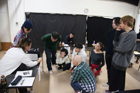 エン＊ゲキ＃02『スター☆ピープルズ！！』稽古場より　　撮影：京介