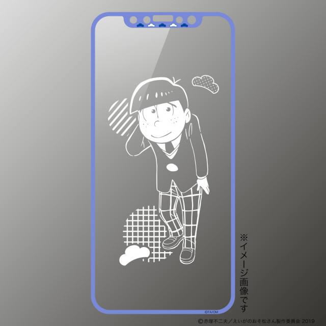 何松 にiphone守ってもらう えいがのおそ松さん 保護ガラス登場 Medery