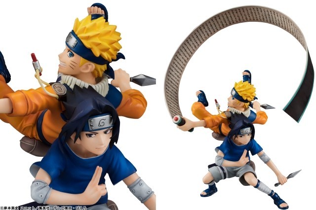 Naruto ナルト サスケの新作フィギュア登場 原作コミックス17巻の表紙を再現 Medery Character S