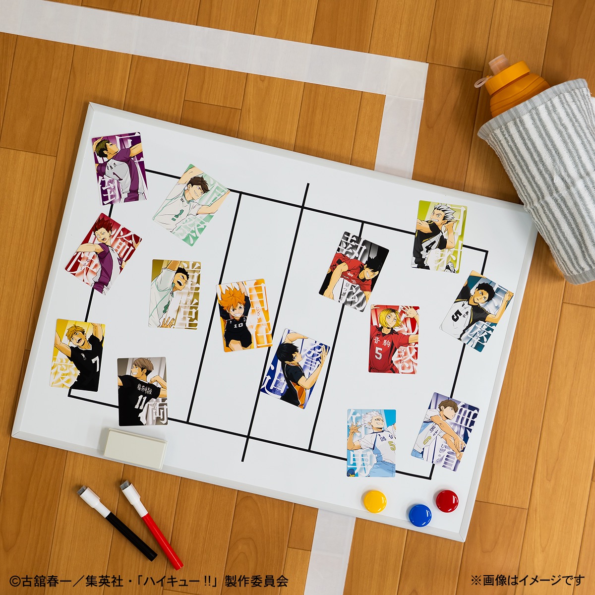 ハイキュー!!』限定グッズが当たる「Happyくじ」がセブンイレブンに