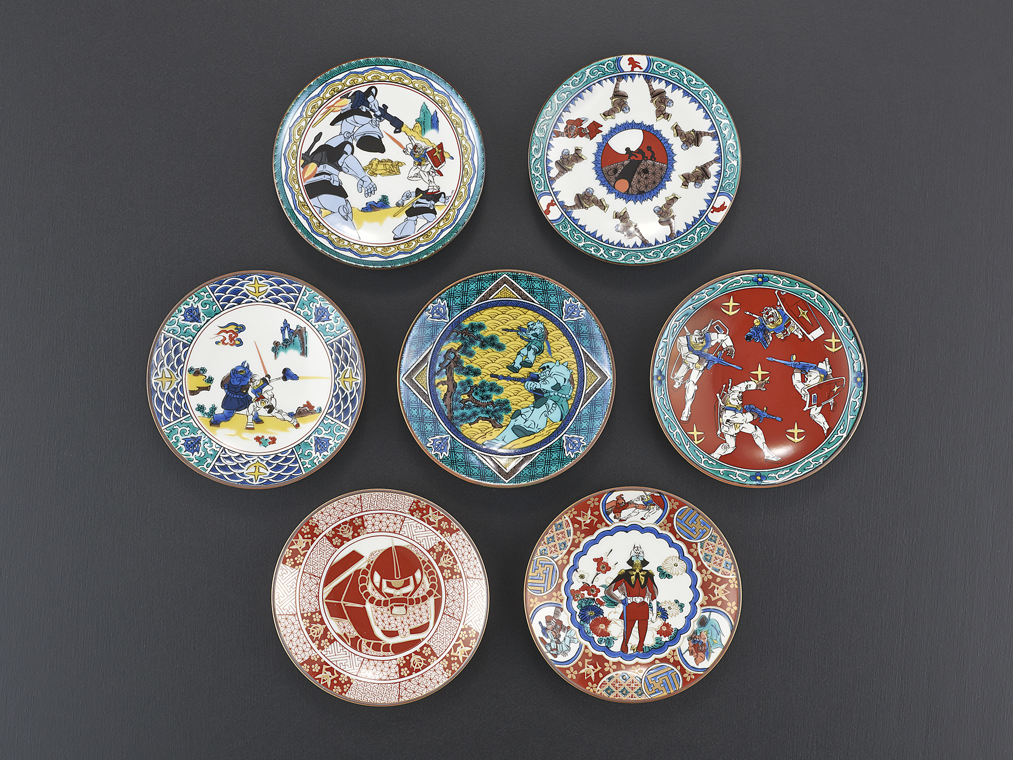 ガンダム 九谷焼 コラボアイテムに新作 箸置き大全 登場 全25種の名シーンを和テイストで描く 写真 7 10 Medery Character S