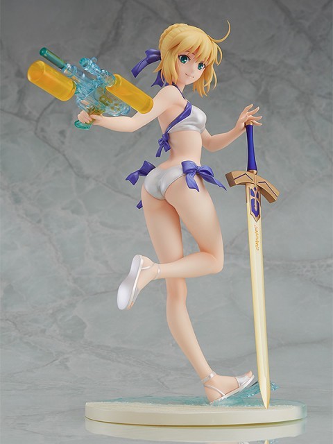 スイミングの時間です Fate Grand Order アルトリア ペンドラゴンが水着姿でスケールフィギュアに Medery Character S