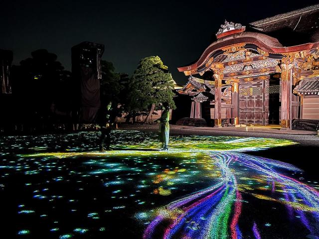 京都 二条城 国内最大級のプロジェクションマッピング 開催 幻想的な光景の中 京都の名店グルメも楽しめる ぴあweb