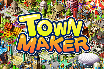 メイクソフトウェア Android Os向けゲームアプリ Town Maker 原始時代から未来まで自由に街づくり ウレぴあ総研