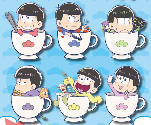 おそ松さん アニメガcafe コラボカフェが開催決定 6つ子のドリンクやフード 限定グッズの情報公開 Medery Character S