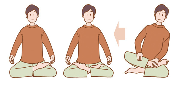 正しい姿勢で 疲れ も 不安 もとれる すぐできるプチ修行 坐禅 の作法 2 3 ウレぴあ総研