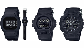 オールブラックのミリタリーテイストあふれる新G-SHOCK - ウレぴあ総研
