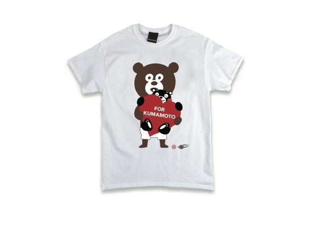 熊本地震 くまくまかわいい くまモン ビームス 被災地支援のチャリティーtシャツ発売決定 Medery Character S