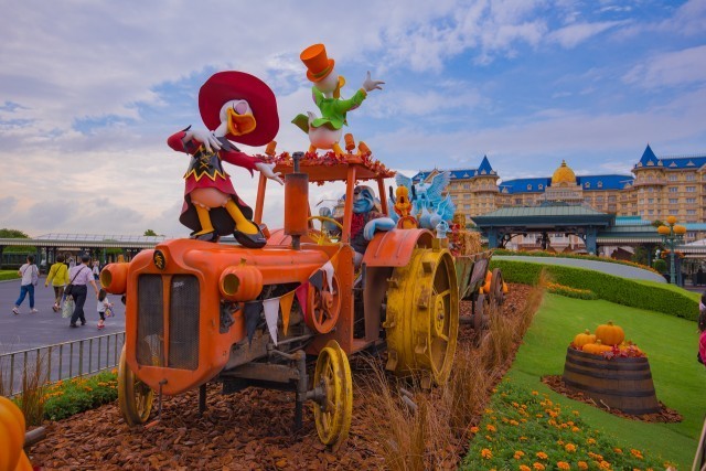 厳選写真28枚 カボチャがいっぱい Tdl ディズニー ハロウィーン15 パーク内フォトギャラリー 1 4 ディズニー特集 ウレぴあ総研