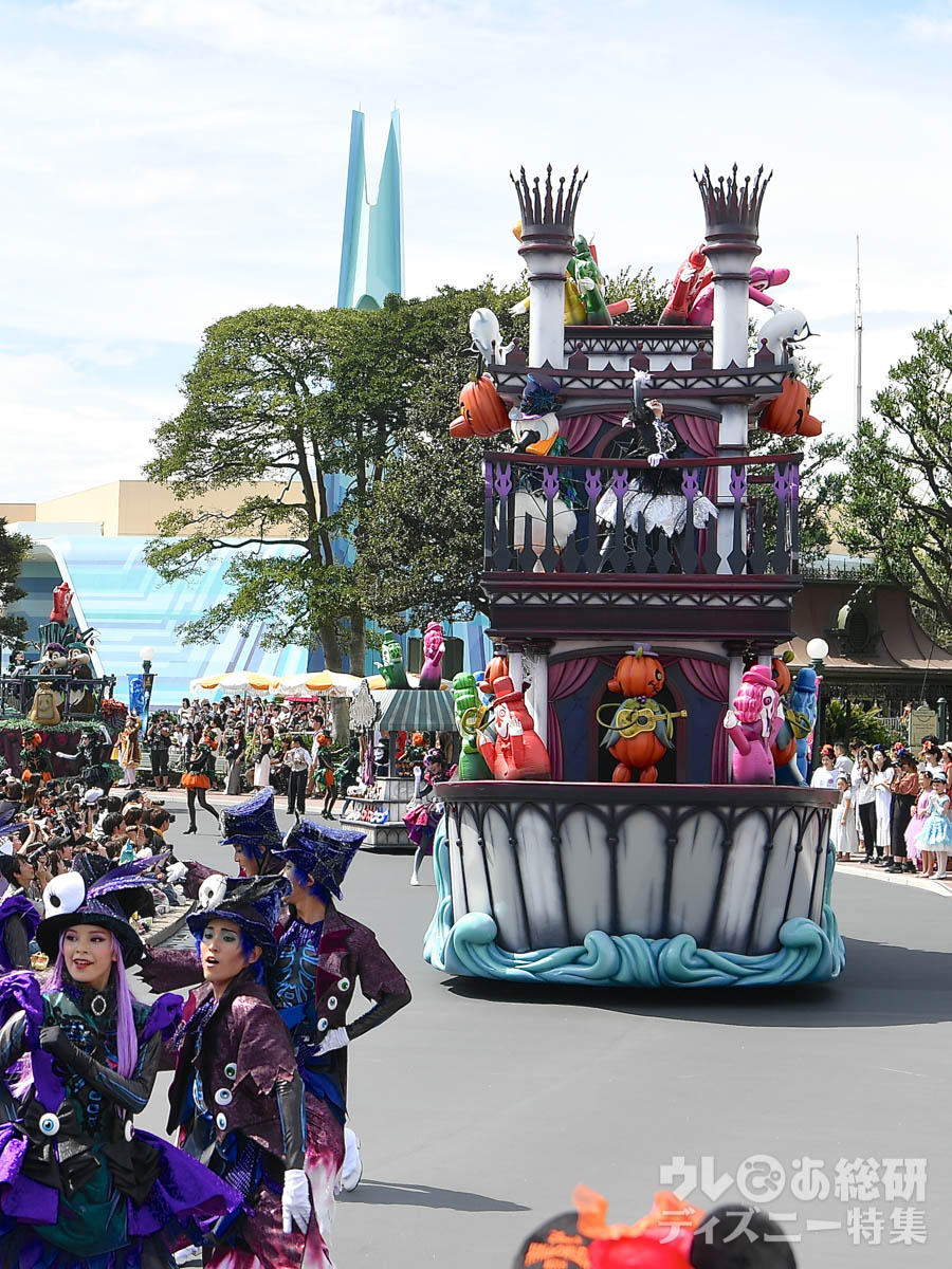 Tdl スプーキー Boo パレード 全15キャラクター 停止位置 鑑賞場所ガイド 写真 6 11 ディズニー特集 ウレぴあ総研