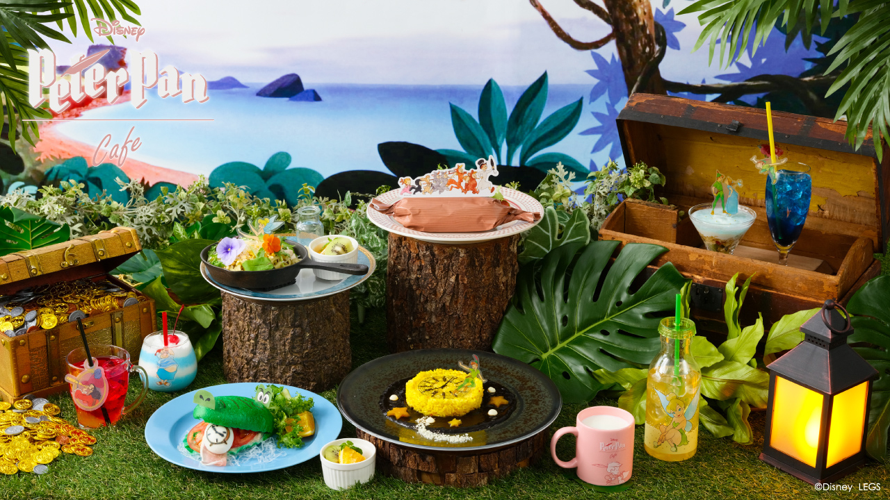 ピーター・パン】のスペシャルカフェに“限定アクスタ”ほかグッズ充実