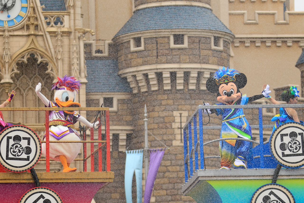 厳選写真30枚 東京ディズニーランド 雅涼群舞 フォトギャラリー ディズニー夏祭り15 ディズニー特集 ウレぴあ総研