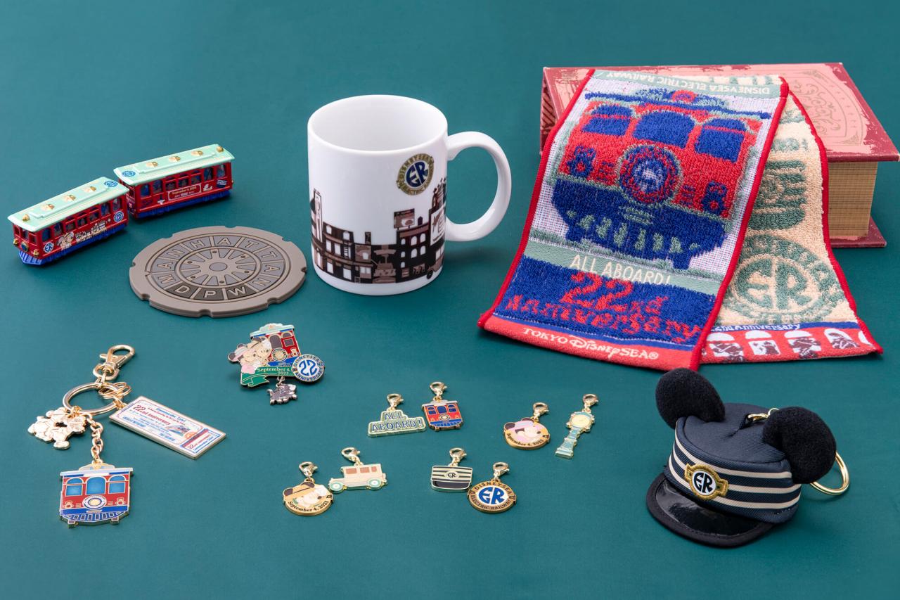 東京ディズニーシー】「22周年アニバーサリーグッズ」発売