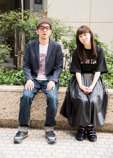 (画像左から）村杉蝉之介、根本宗子　撮影:川野結李歌