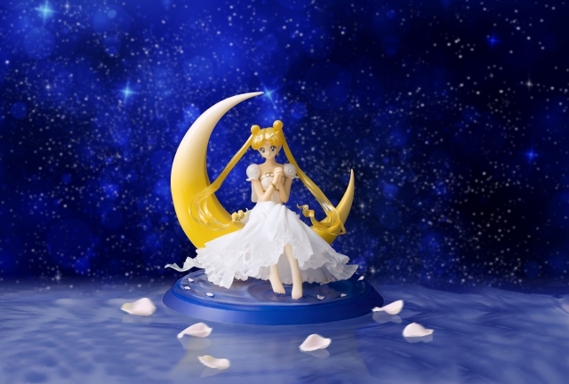 美少女戦士セーラームーン プリンセス セレニティのフィギュア発売決定 三日月と水面に浮かぶ幻想的なジオラマ仕様 Medery Character S