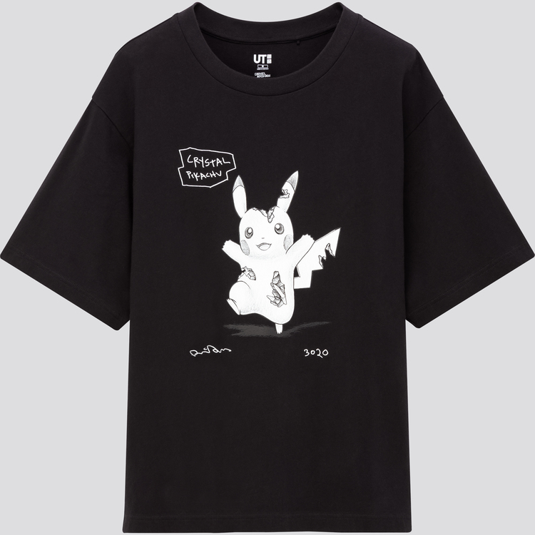 ユニクロ ポケモン モノトーンtシャツがおしゃれ 1000年後にポケモンを発掘したら 写真 6 11 ハピママ