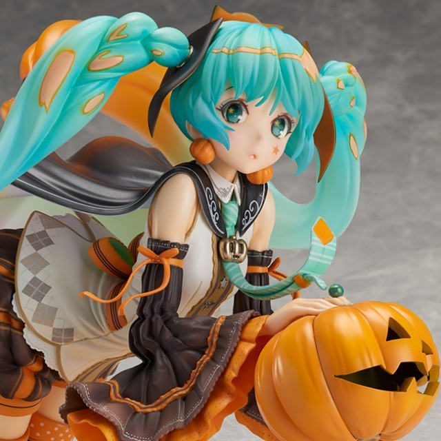 トリック オア ミク 初音ミク 人気絵師 左とコラボしたハロウィン仕様フィギュアが発売決定 Medery Character S